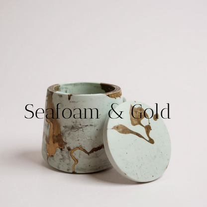 Tapered Vessel & Lid